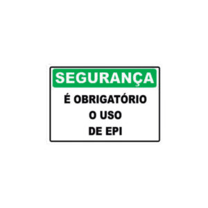 Placas de sinalização diversas